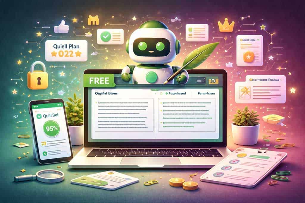 QuillBot free plan review 2026